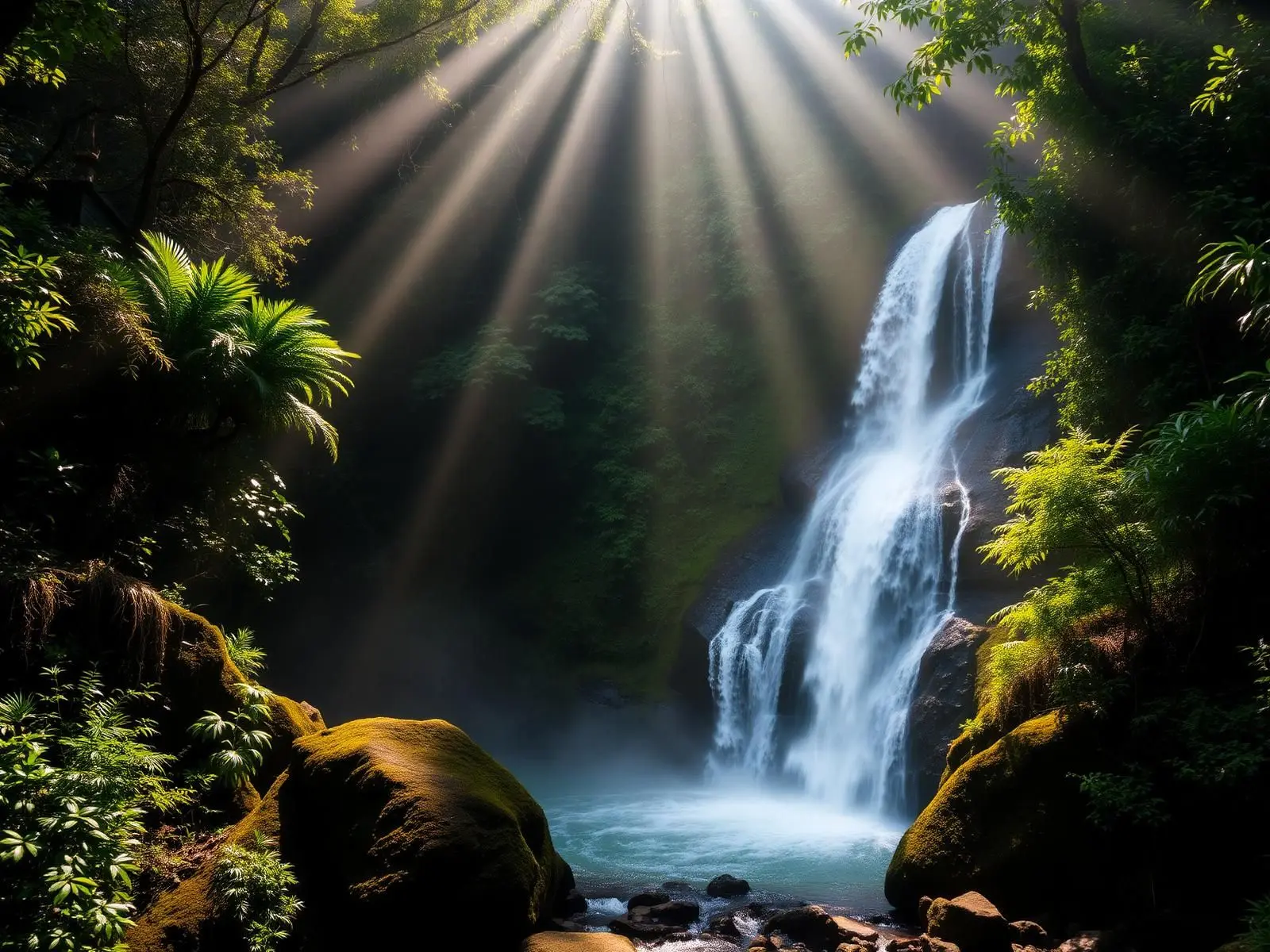 Petualangan ke curug tersembunyi.